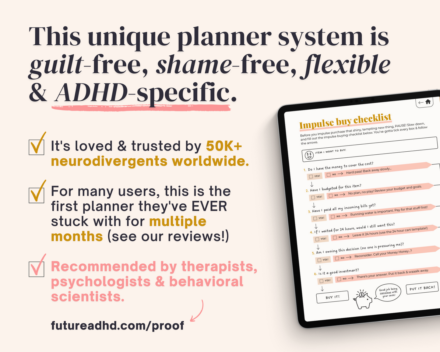 SUNSET - ADHD Digital Planner for iPad & Android tablets